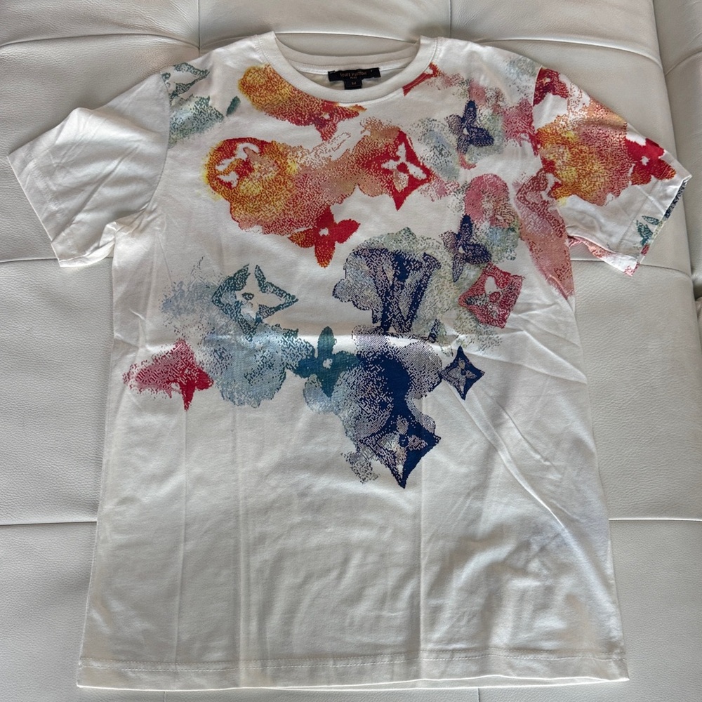 Louis Vuitton Multicolor Graphic Short Sleeve Tee